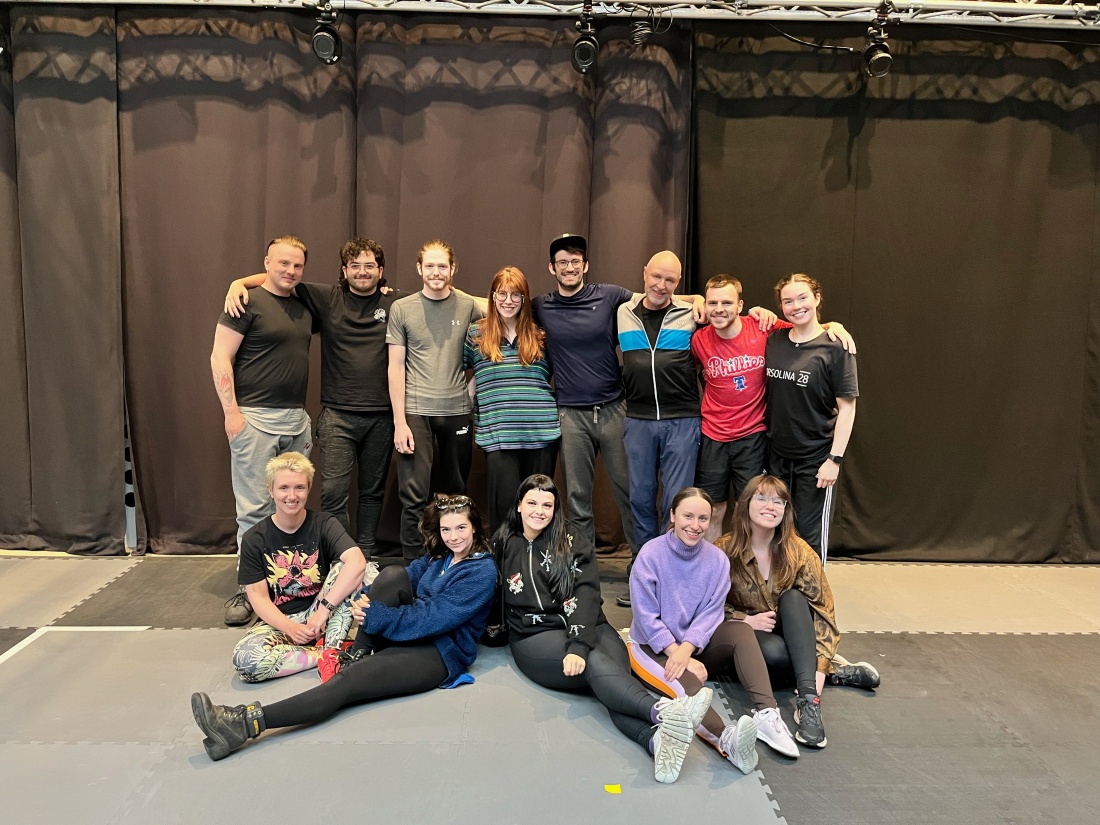 CAMERA Bristol Old Vic Theatre School Actors learn ‘motion capture’ techniques at Bath University